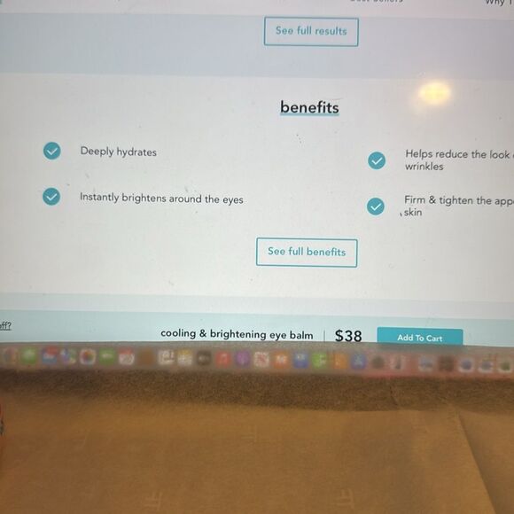 rose glow + get it cooling & brightening eye balm nib - Picture 2 of 8